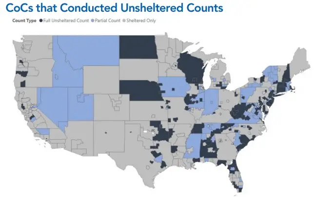 Pandemic Leads To Undercount Of Unsheltered Homeless In 2021