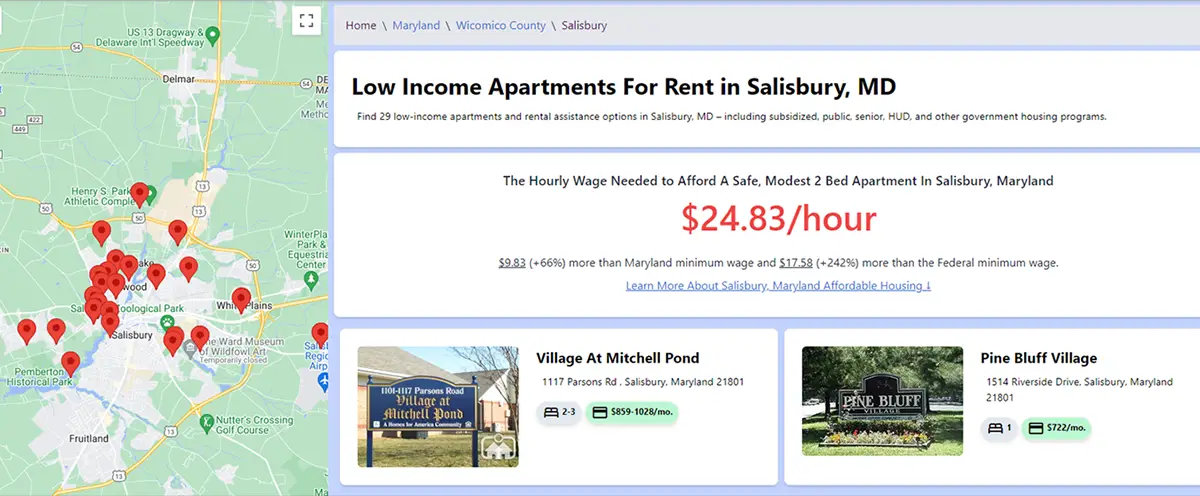 Low Rent Map Affordable Housing Online launches new and improved site!